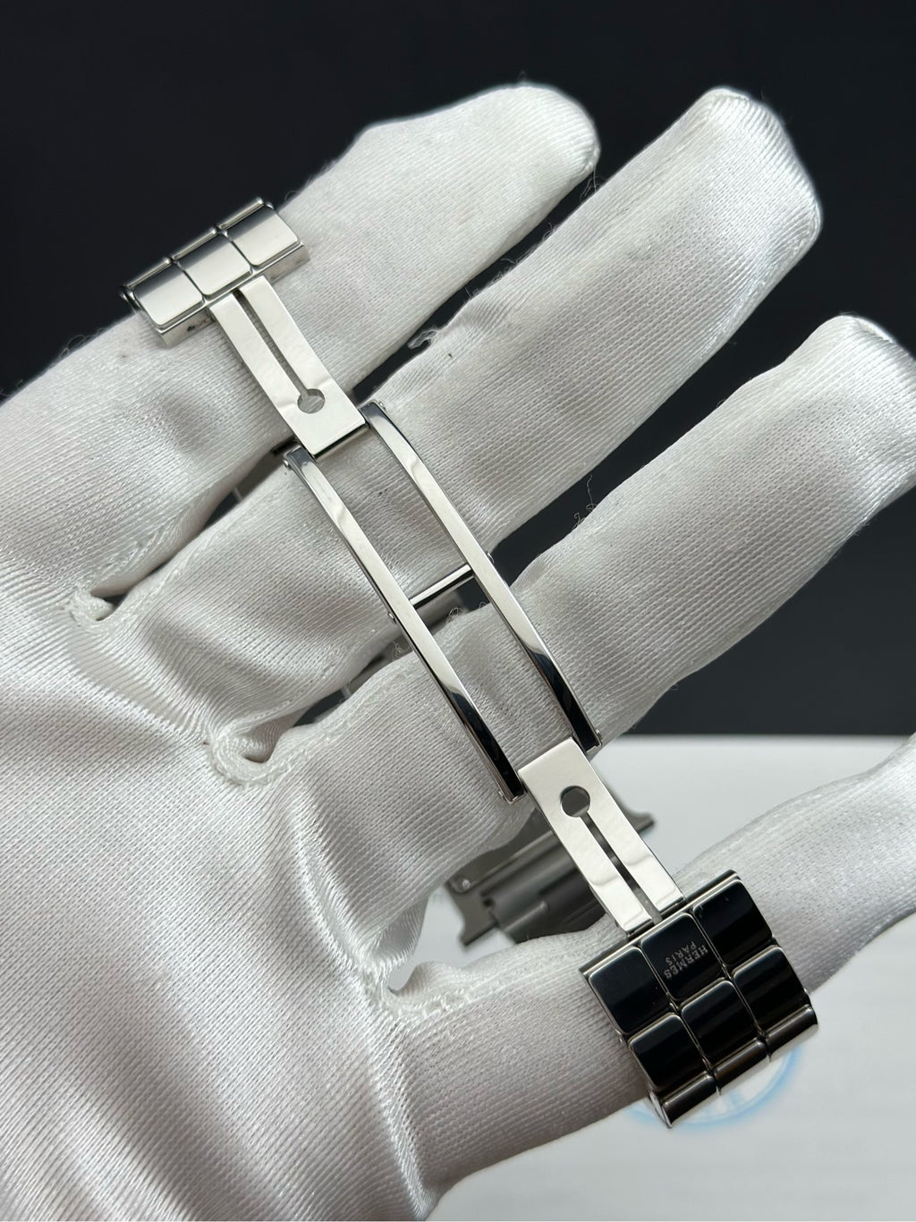 Hermes White Quartz watch