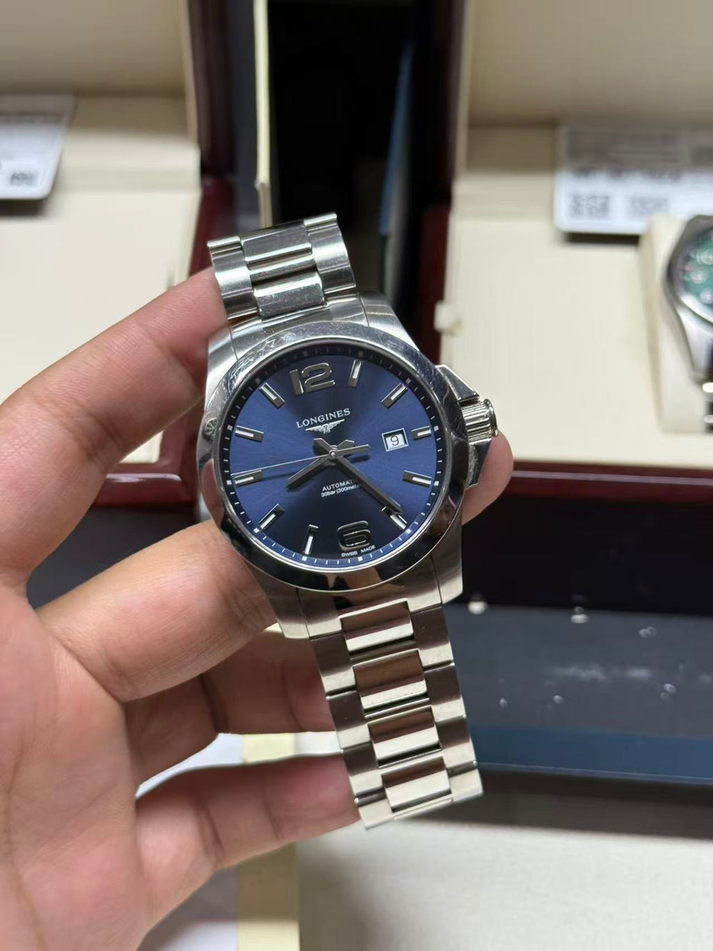 Longines Conquest Series Mechanical watch 43.00mm L3.778.4.96.6
