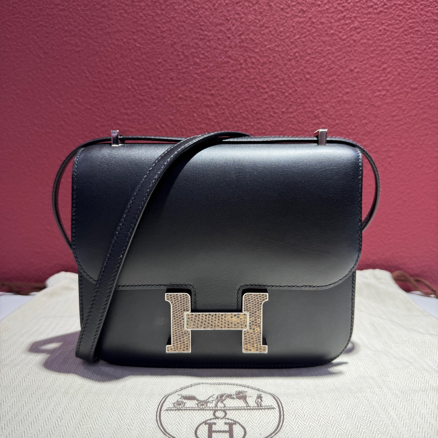Hermes Black Crossbody