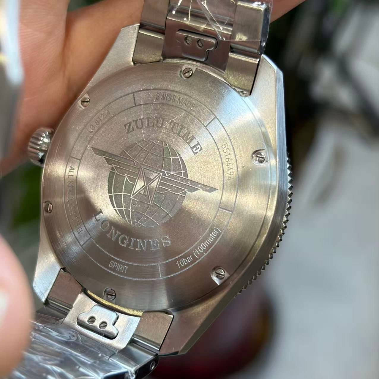 Longines Zulu Time watch from the Pioneer Collection Mechanical watch 42.00mm L3.812.4.93.6