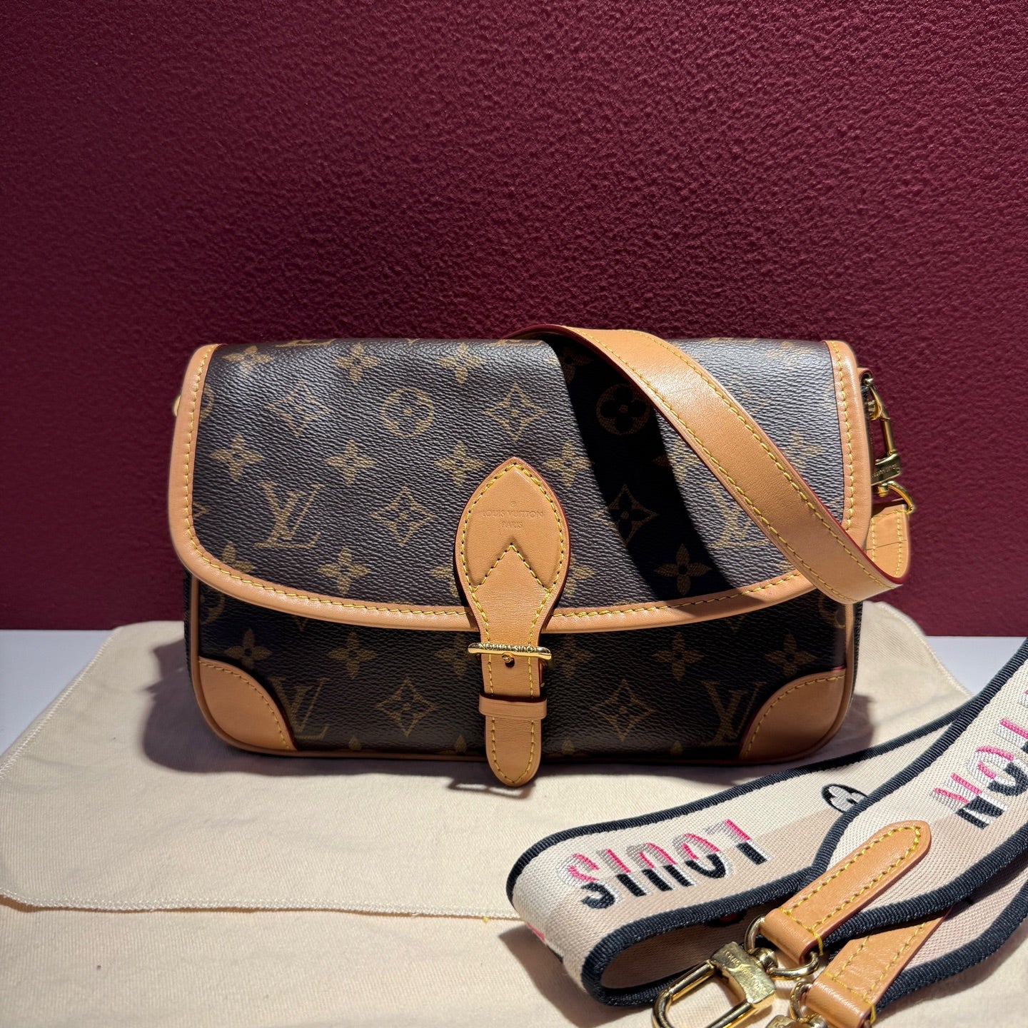 Louis Vuitton Diane Crossbody 24x15x9cm M45985