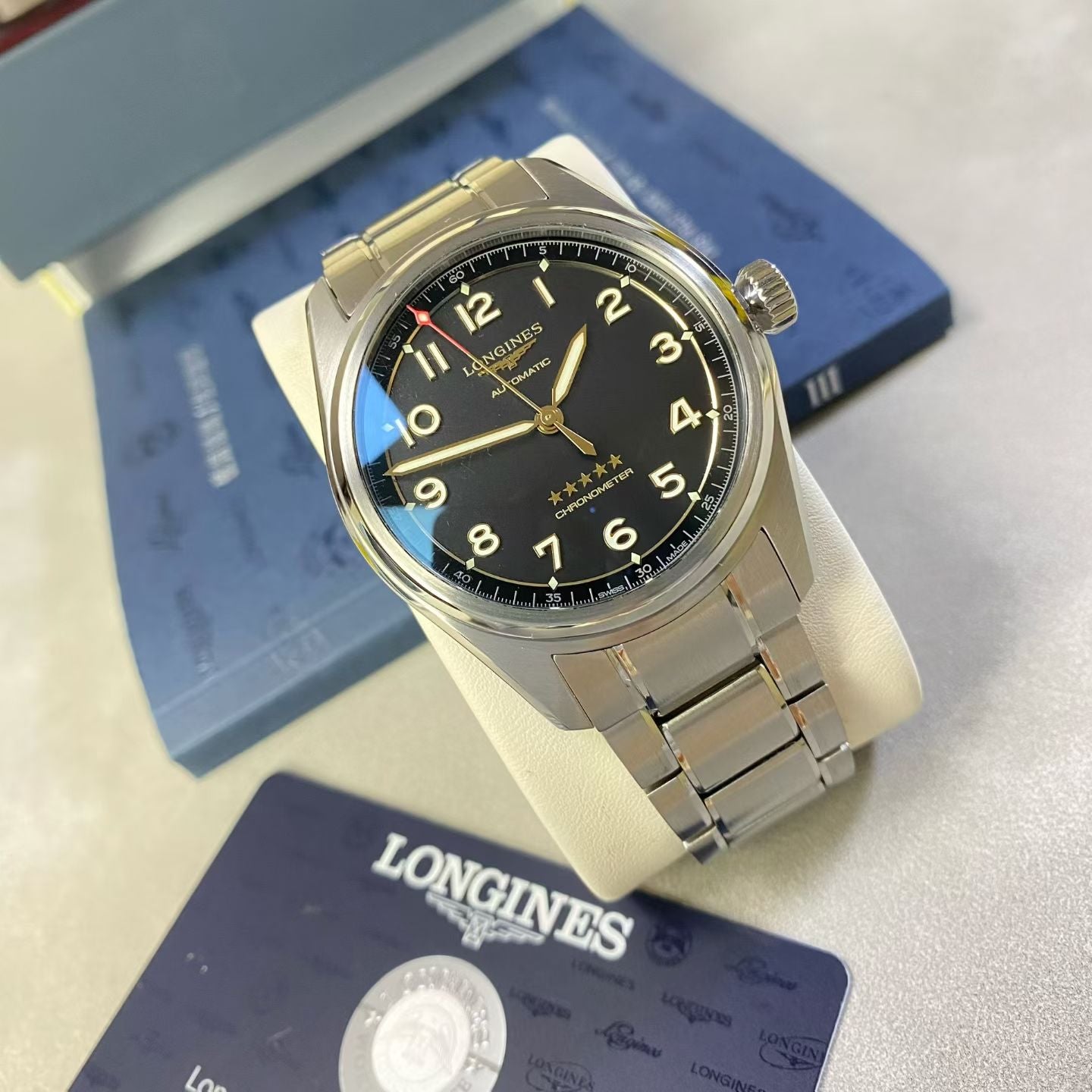 Longines Pioneer Series Mechanical watch 40.00mm L3.810.1.53.6