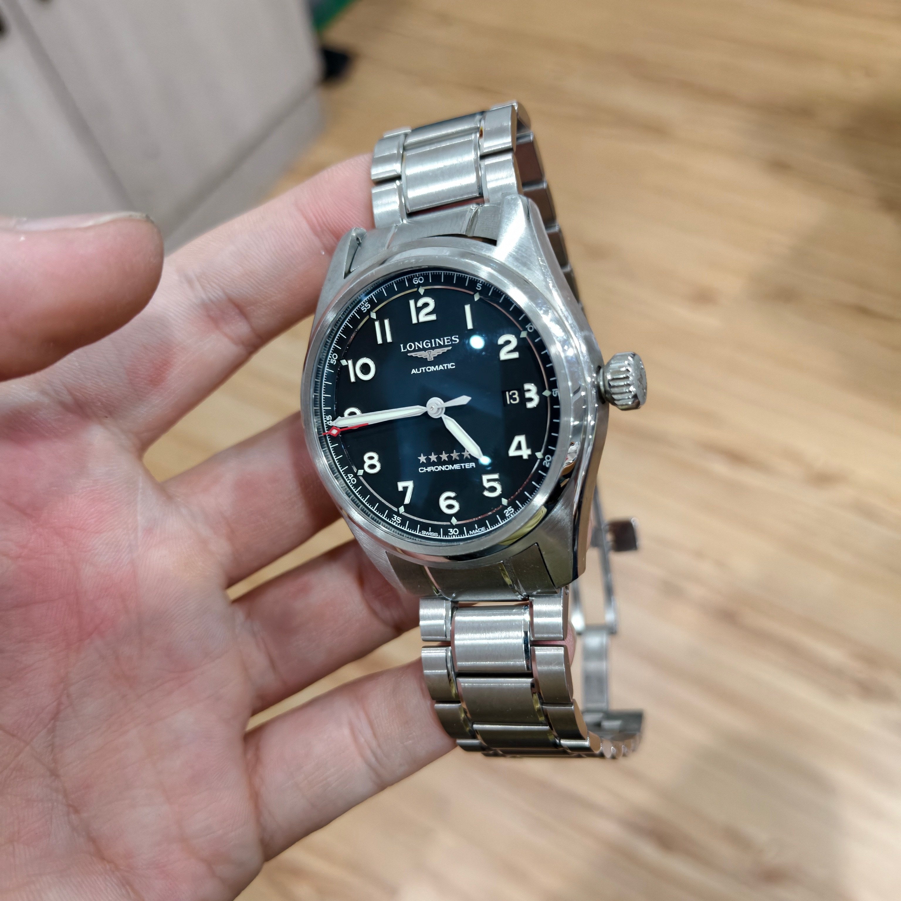 Longines Pioneer Series Mechanical watch 42.00mm L3.811.4.53.6