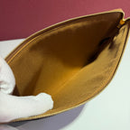 Celine TRIOMPHE Small Clutch in Faux Leather and Sheepskin Faux leather Clutch 10D672BZQ.04LU