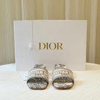 Dior Gray Flip flop