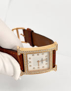 Hermes Rose gold Quartz watch