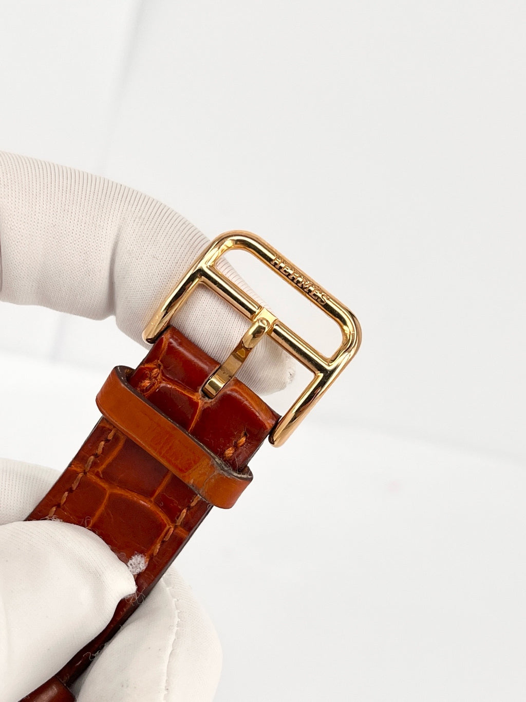 Hermes Rose gold Quartz watch