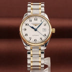 Longines Longines Master Collection White Automatic (self-winding) watch 29.00mm L2.257.5.78.7