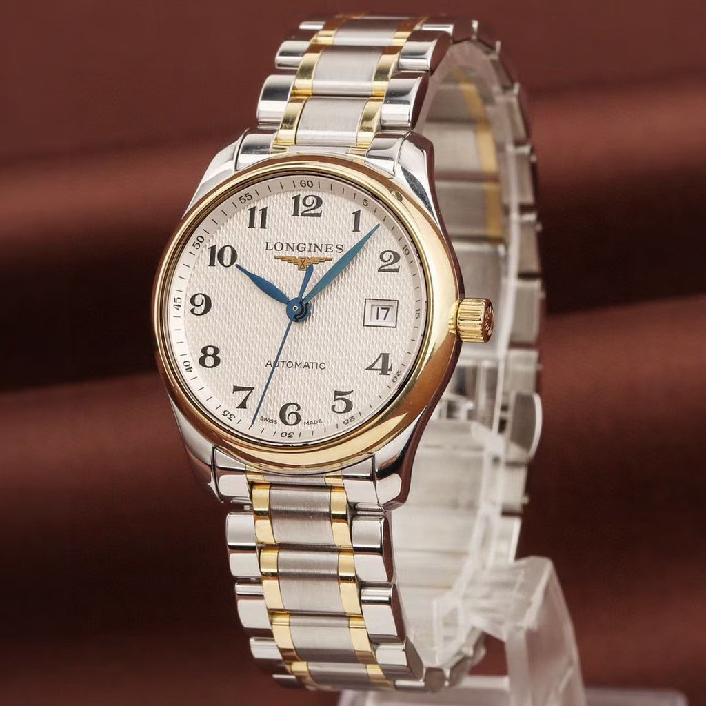 Longines Longines Master Collection White Automatic (self-winding) watch 29.00mm L2.257.5.78.7