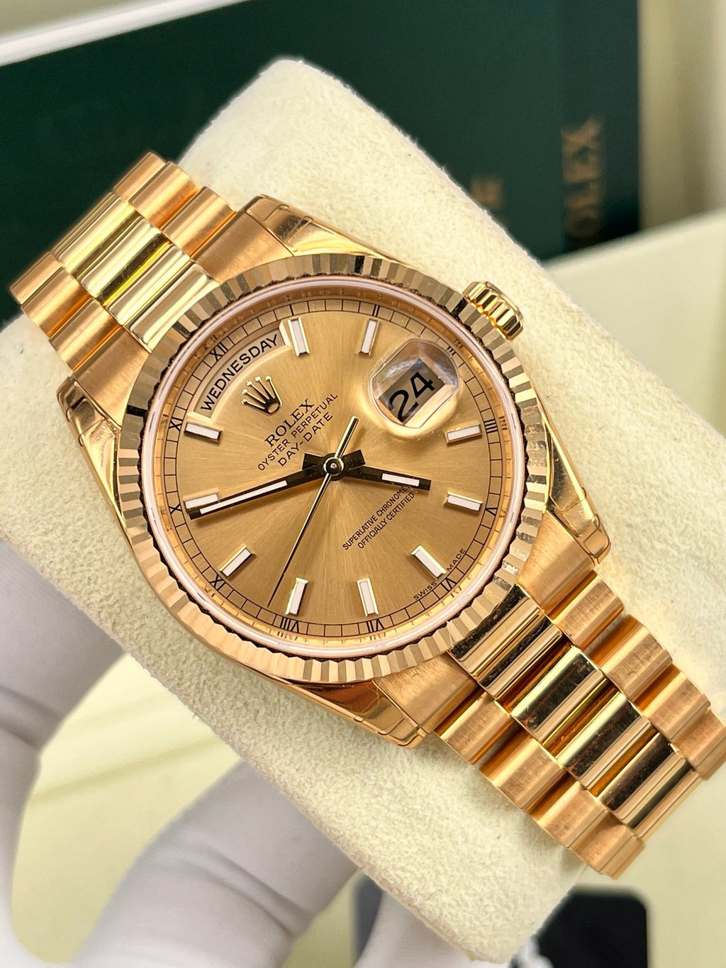 Rolex Gold Automatic (self-winding) watch
