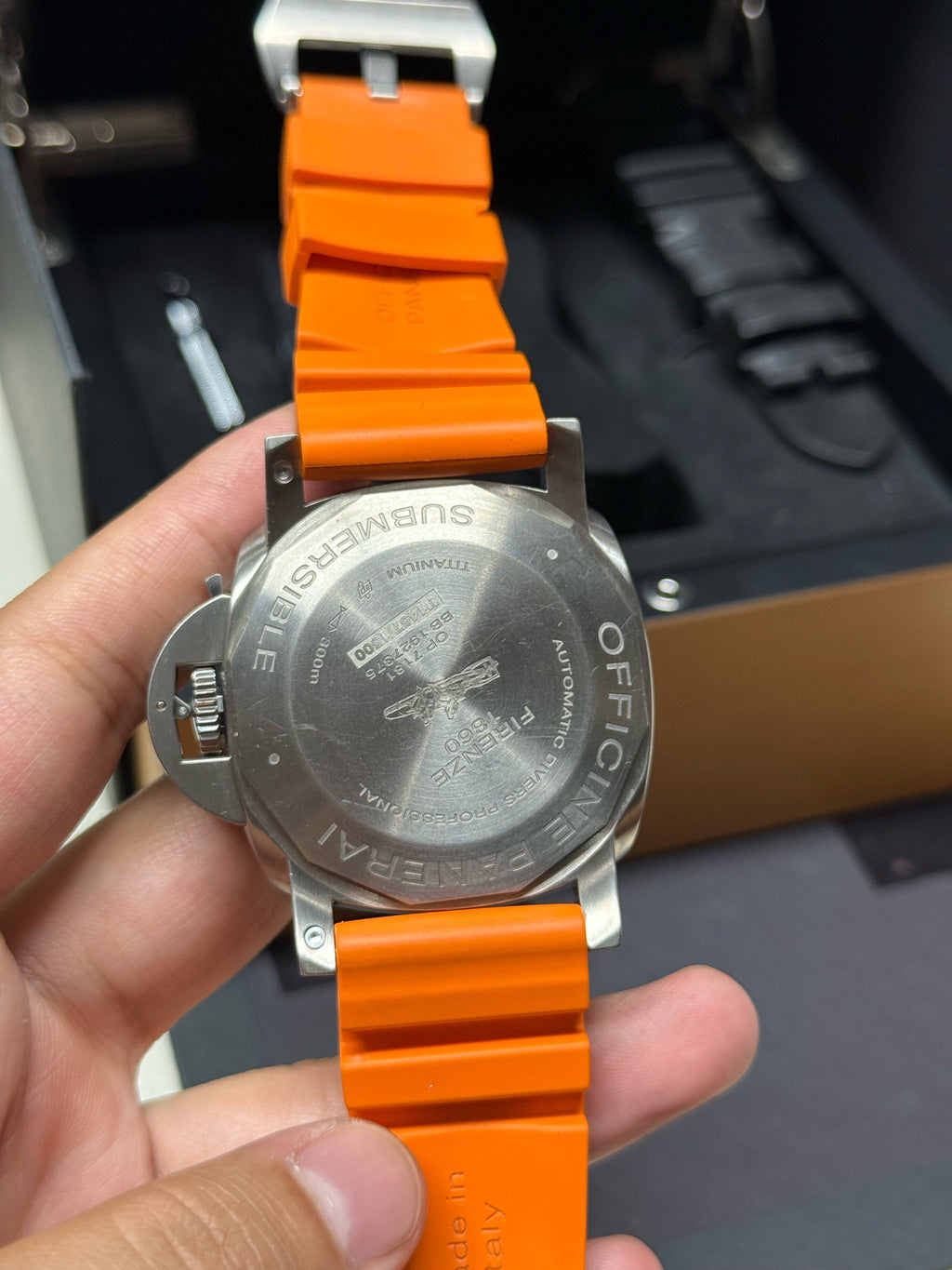 Panerai Stealth Metal Automatic (self-winding) watch 47 millimeters PAM01305