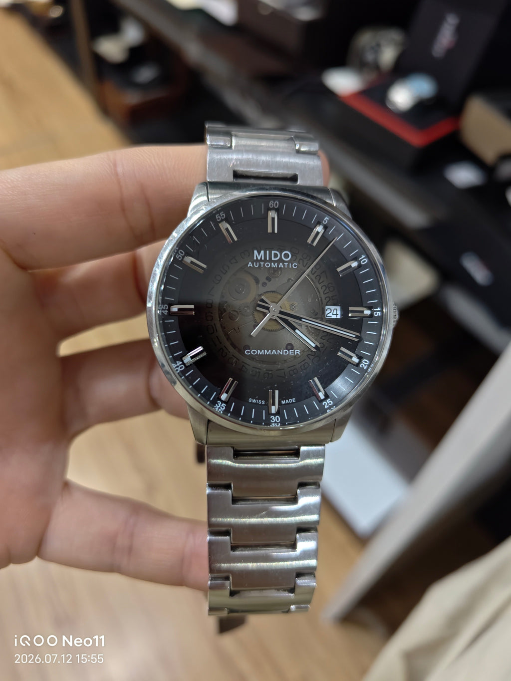 Mido Commander Automatic (self-winding) watch 40 millimeters M021.407.11.411.00
