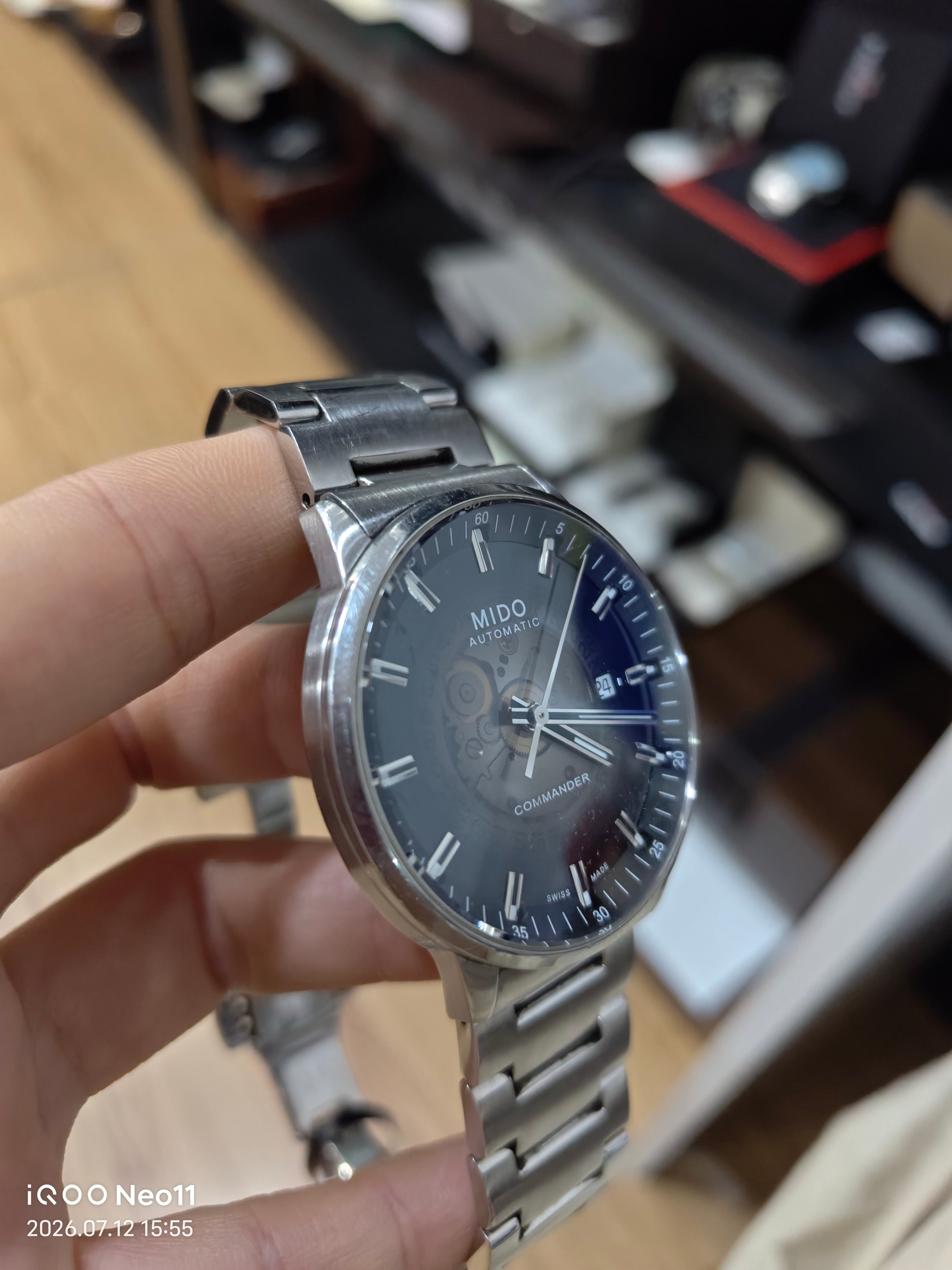 Mido Commander Automatic (self-winding) watch 40 millimeters M021.407.11.411.00