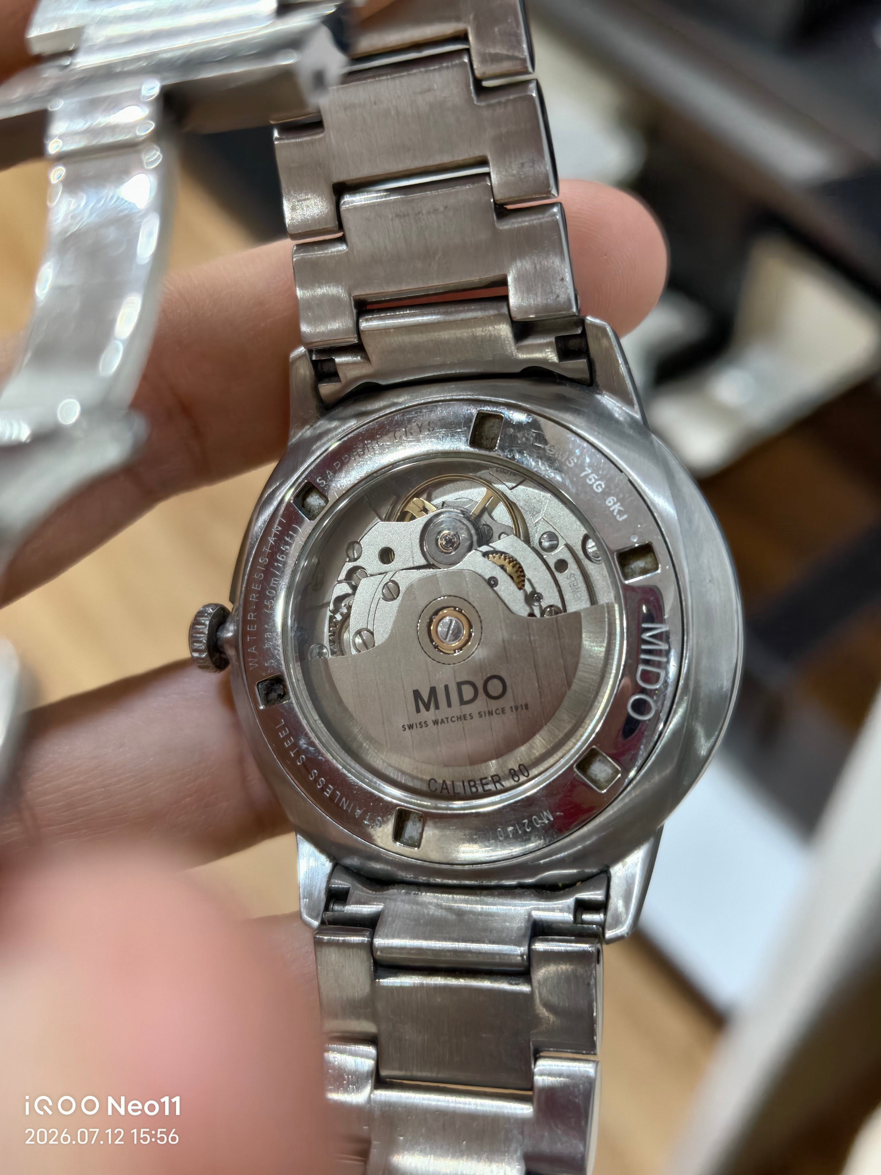 Mido Commander Automatic (self-winding) watch 40 millimeters M021.407.11.411.00