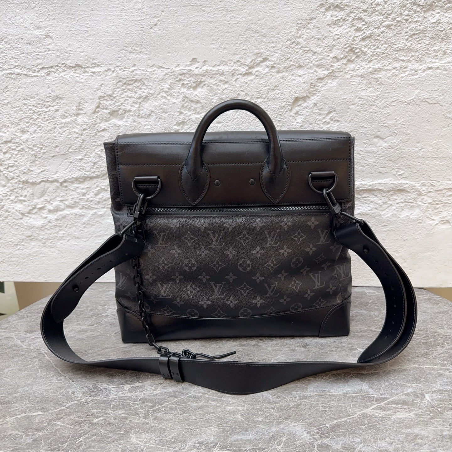 Louis Vuitton Black Messenger Bag