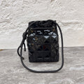 Issey Miyake Black Bucket & Drawstring Bag