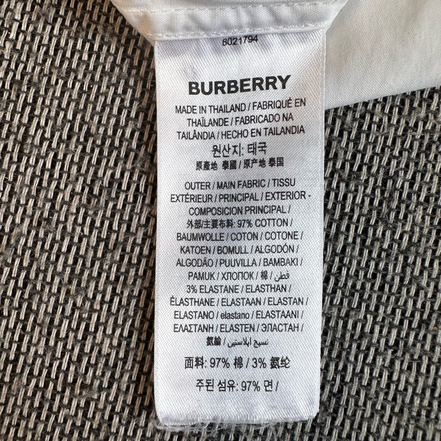 Burberry White Shirt