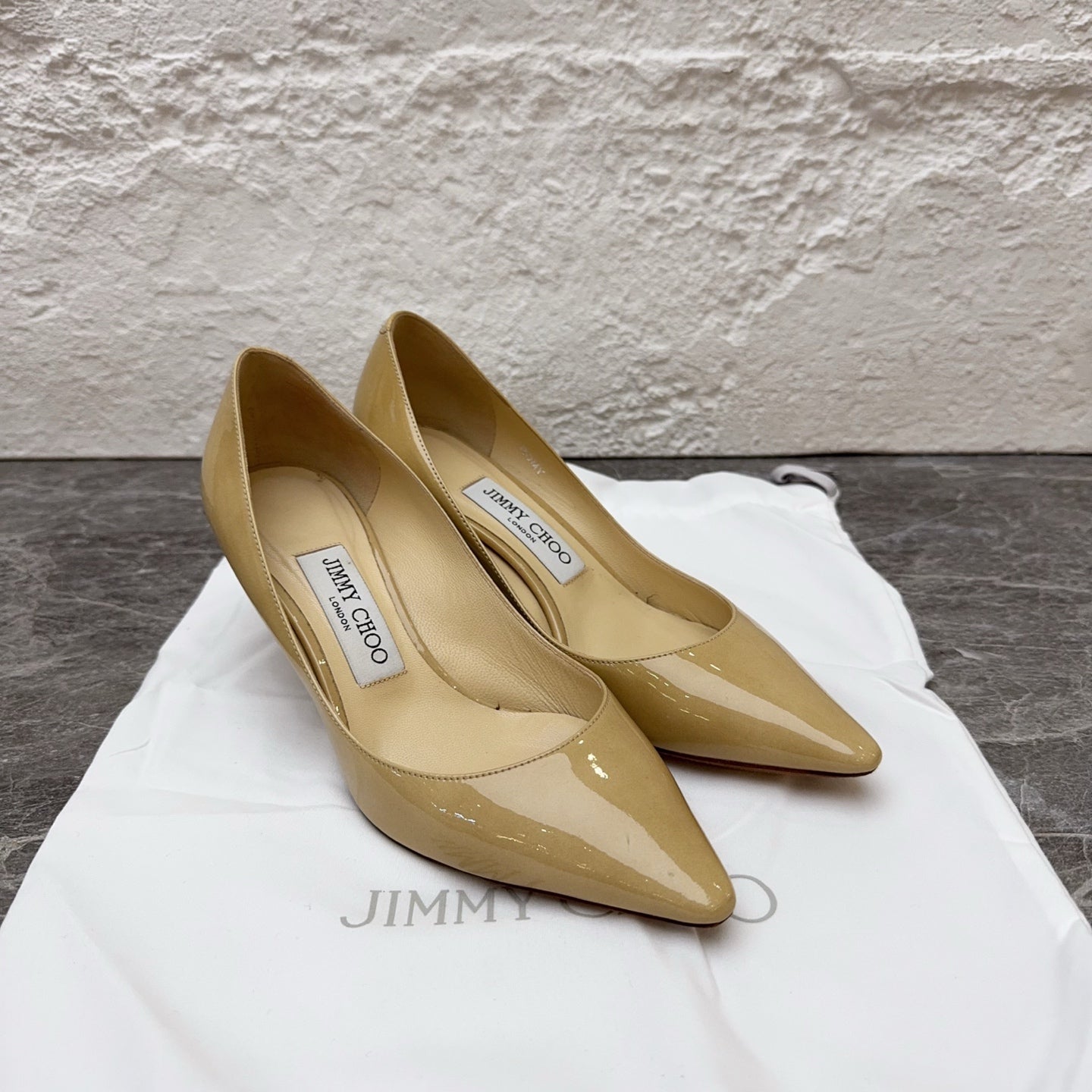 Jimmy Choo Yellow High heels