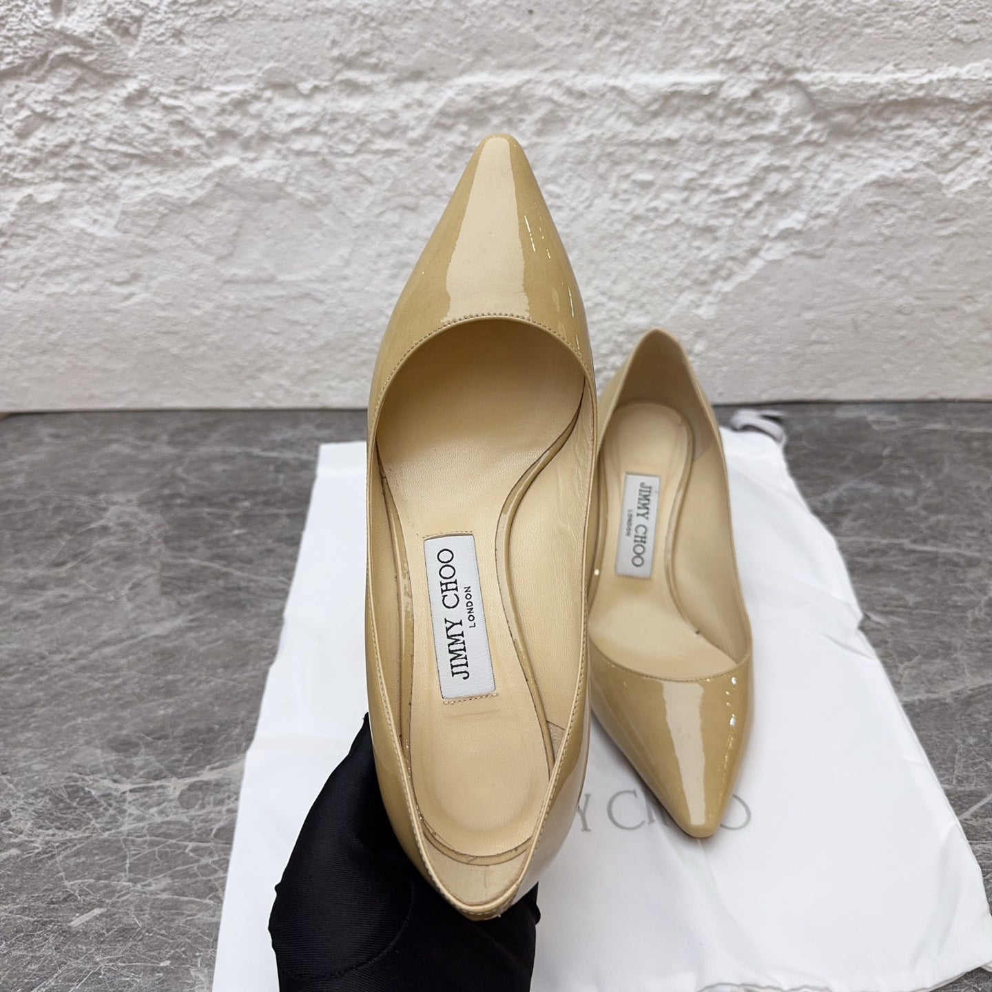 Jimmy Choo Yellow High heels