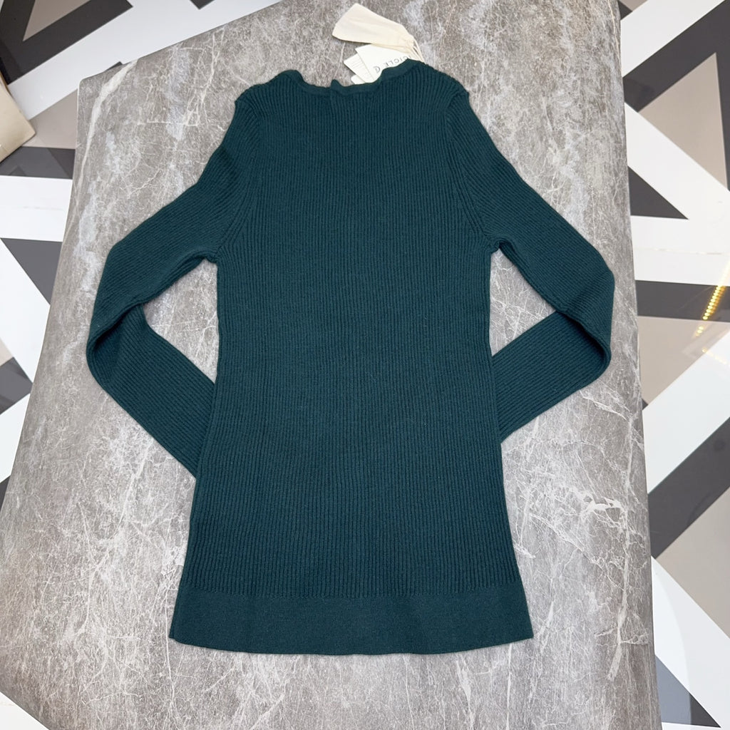 icicle之禾 Green Sweater