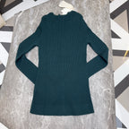icicle之禾 Green Sweater