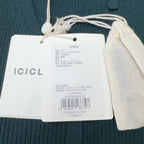 icicle之禾 Green Sweater