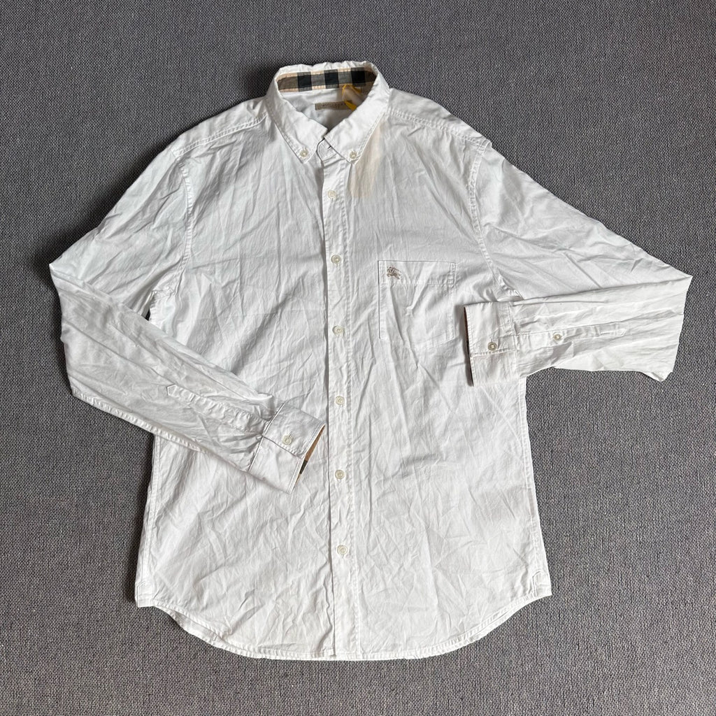 Burberry Cotton White Shirt