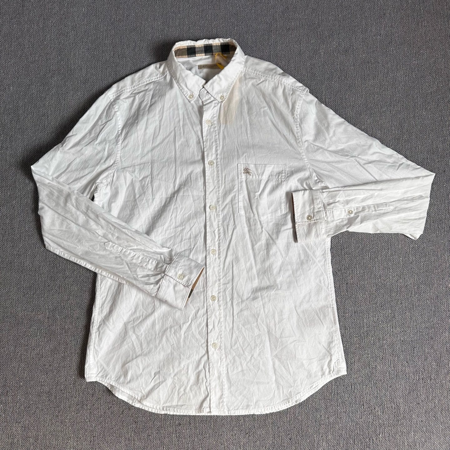 Burberry Cotton White Shirt