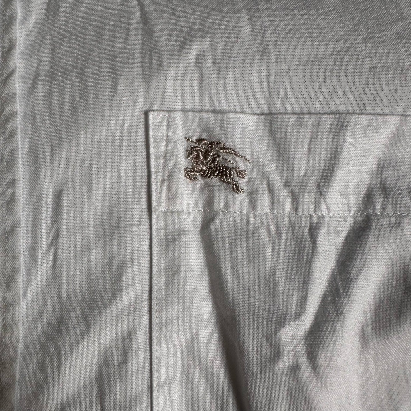Burberry Cotton White Shirt