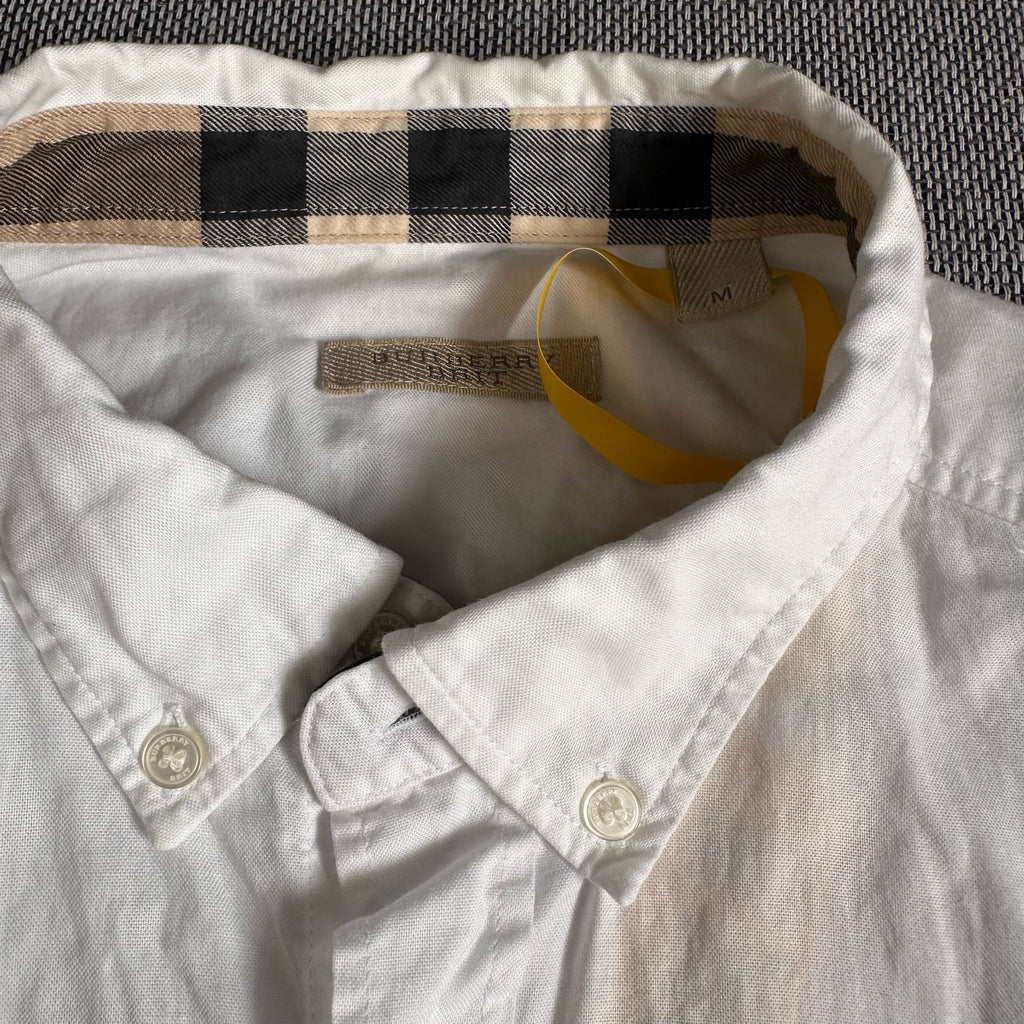 Burberry Cotton White Shirt