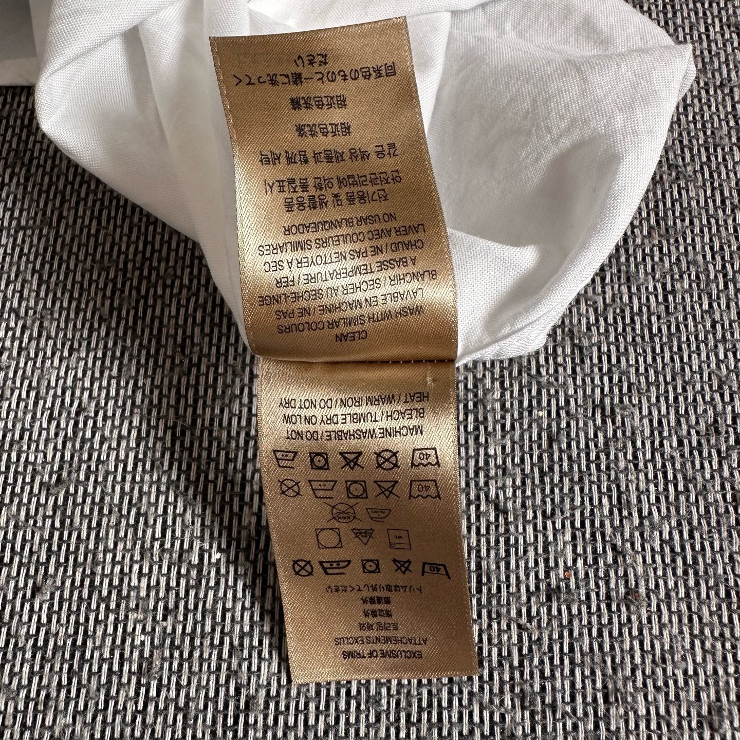 Burberry Cotton White Shirt