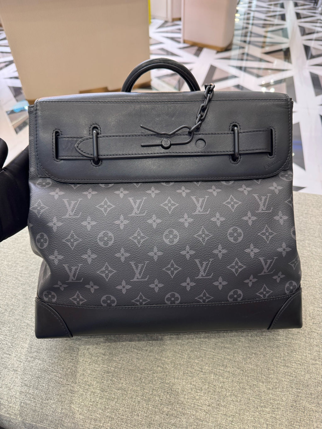 Louis Vuitton Black Messenger Bag