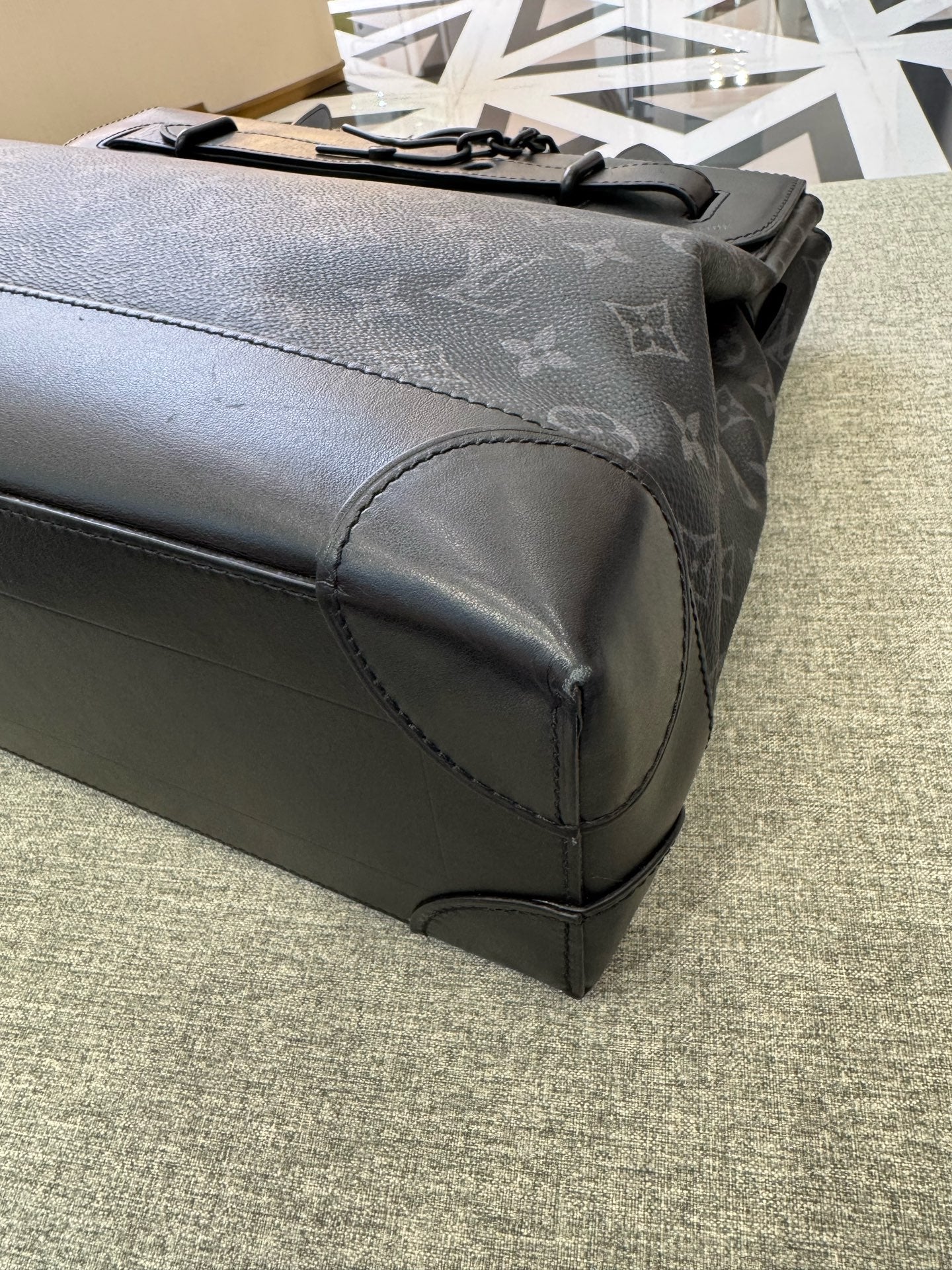 Louis Vuitton Black Messenger Bag