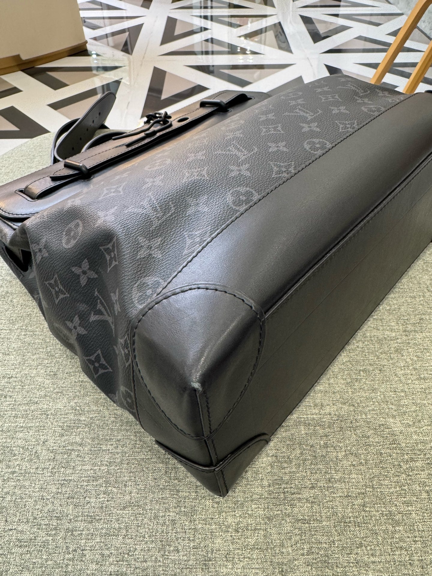 Louis Vuitton Black Messenger Bag