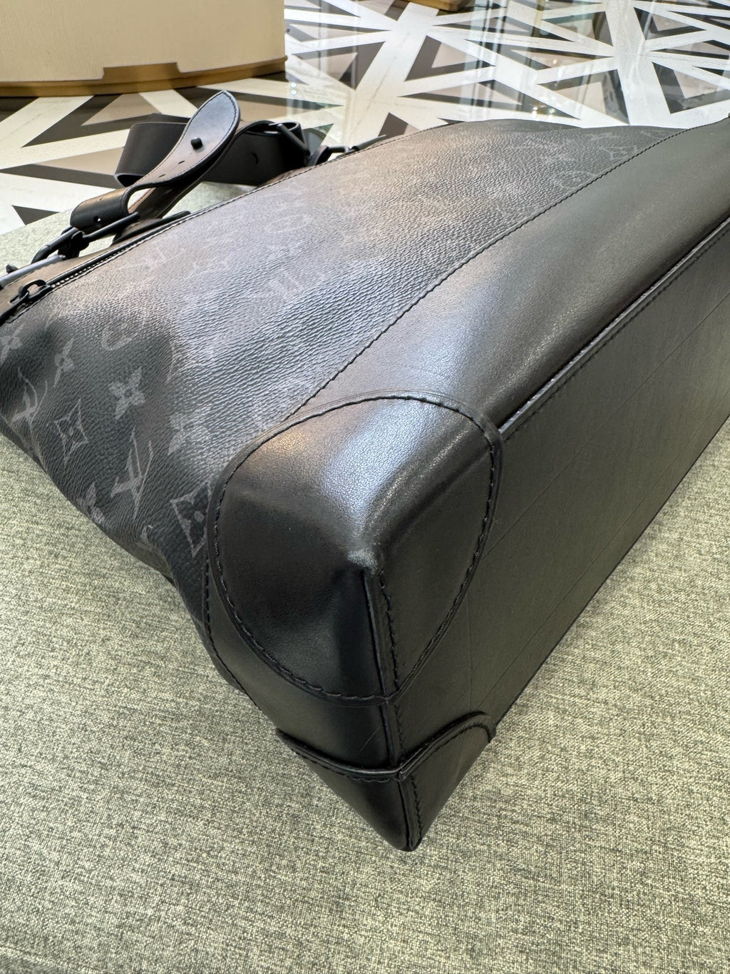 Louis Vuitton Black Messenger Bag