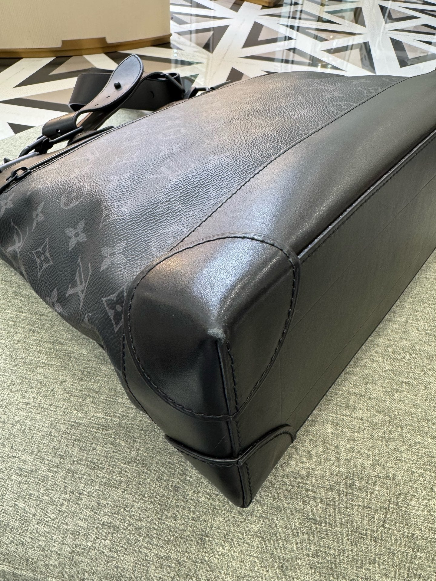 Louis Vuitton Black Messenger Bag