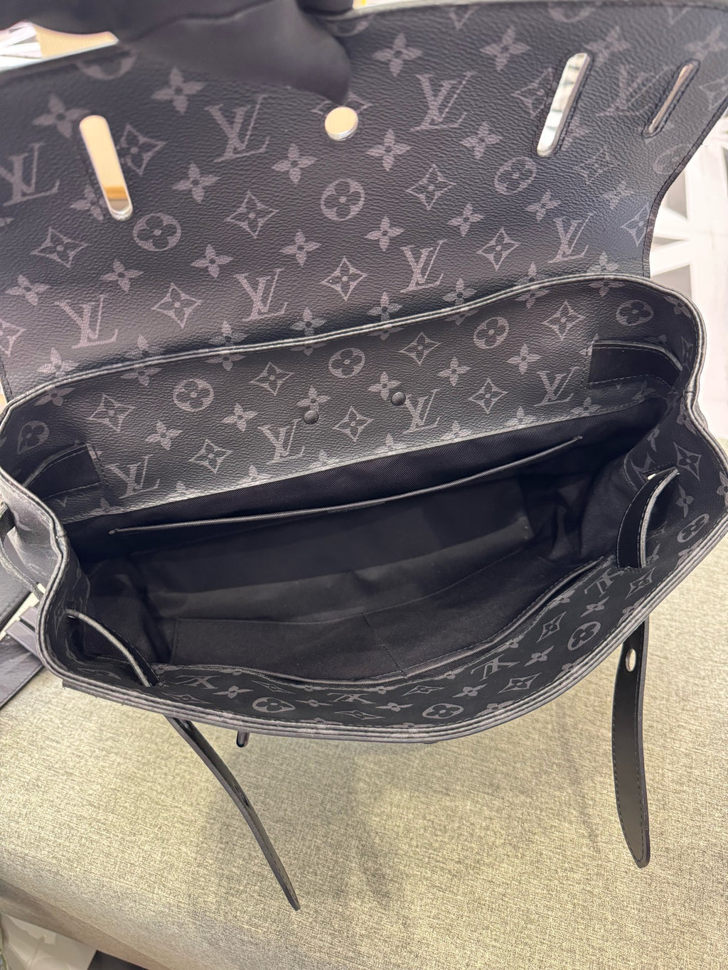Louis Vuitton Black Messenger Bag