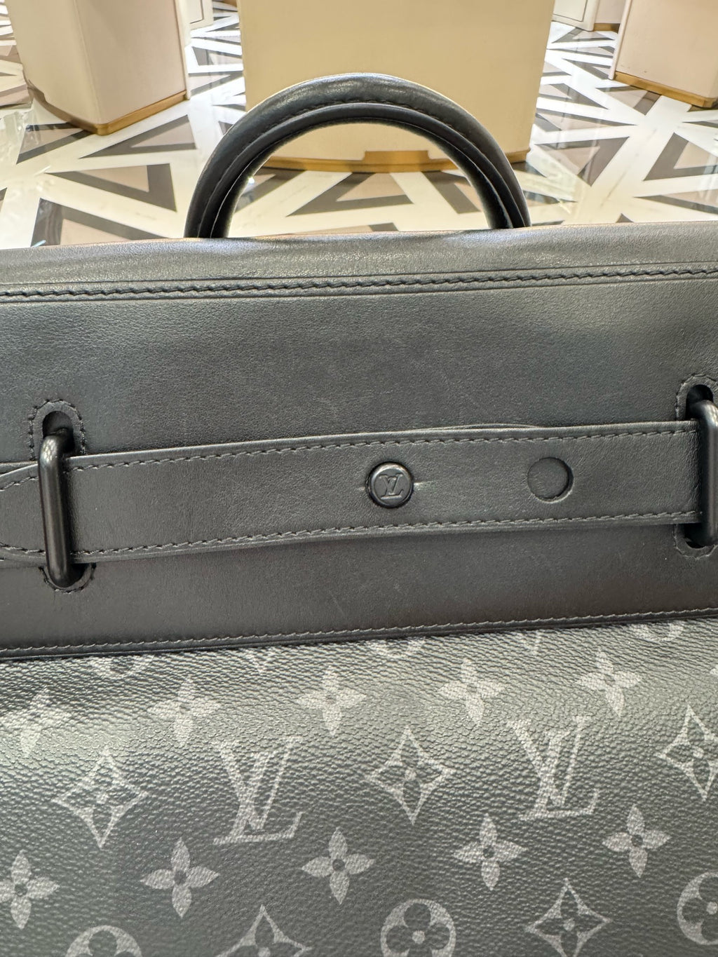 Louis Vuitton Black Messenger Bag