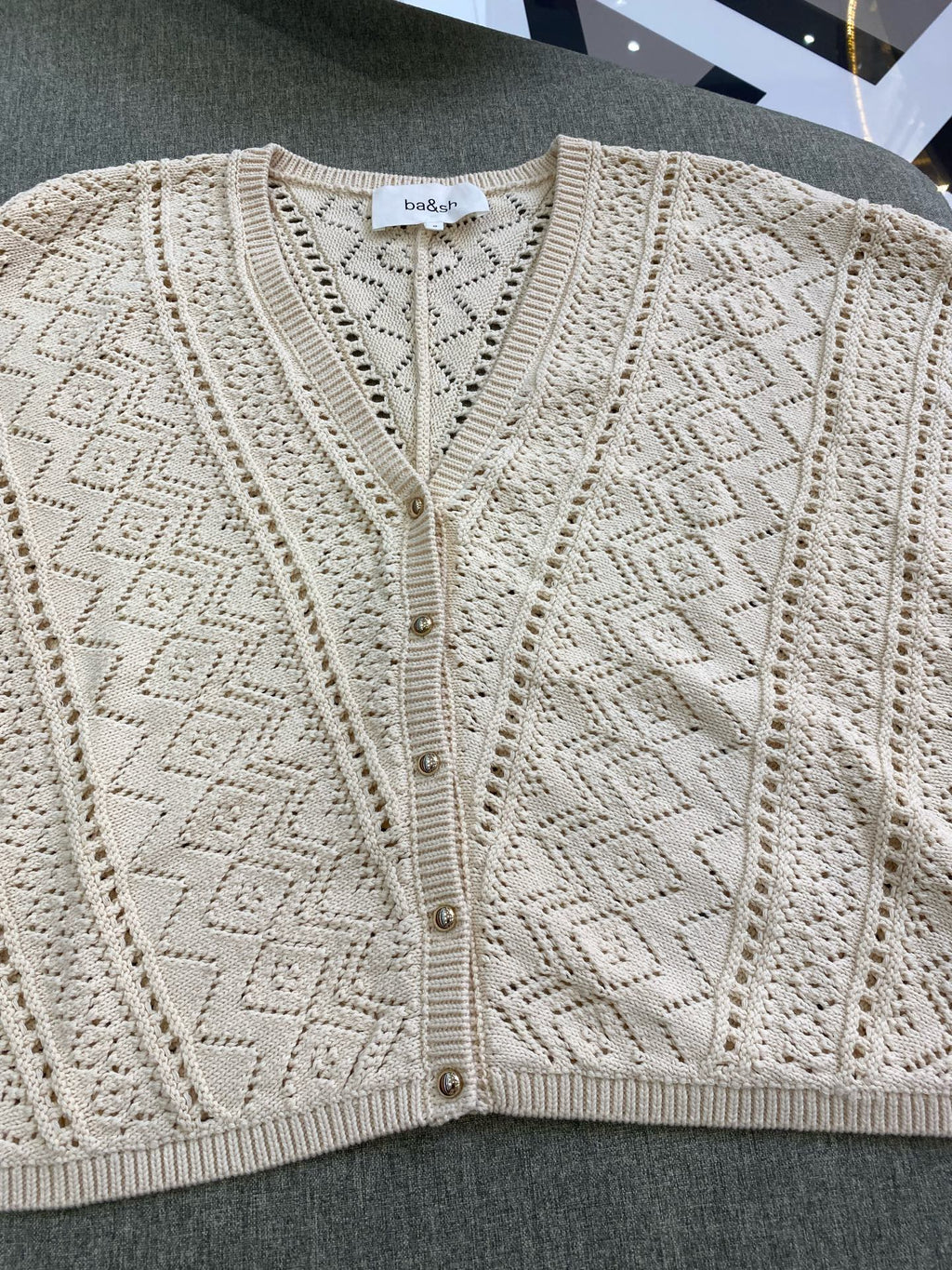 ba&sh White Sweater