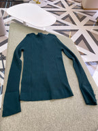 icicle之禾 Green Sweater