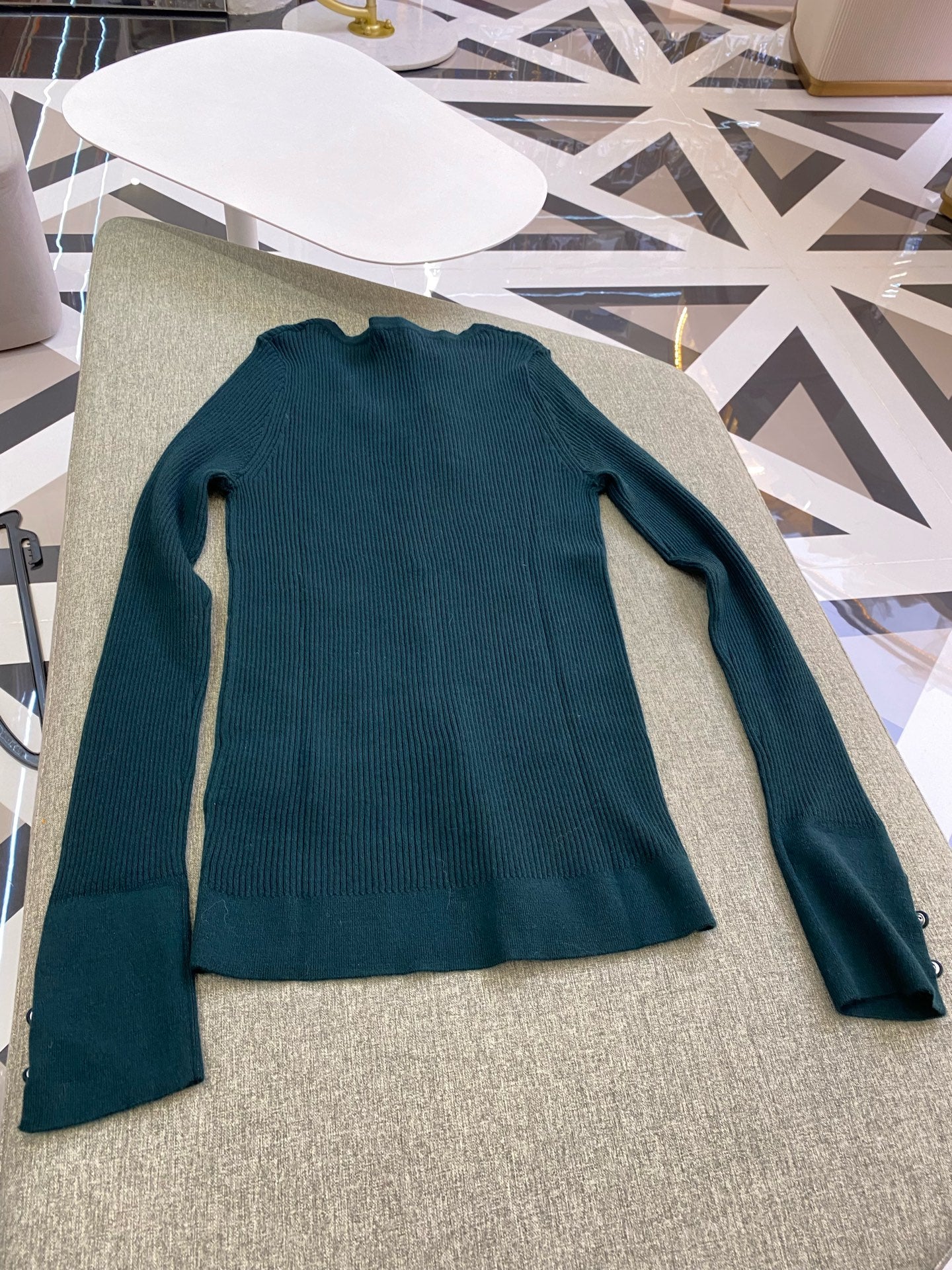 icicle之禾 Green Sweater