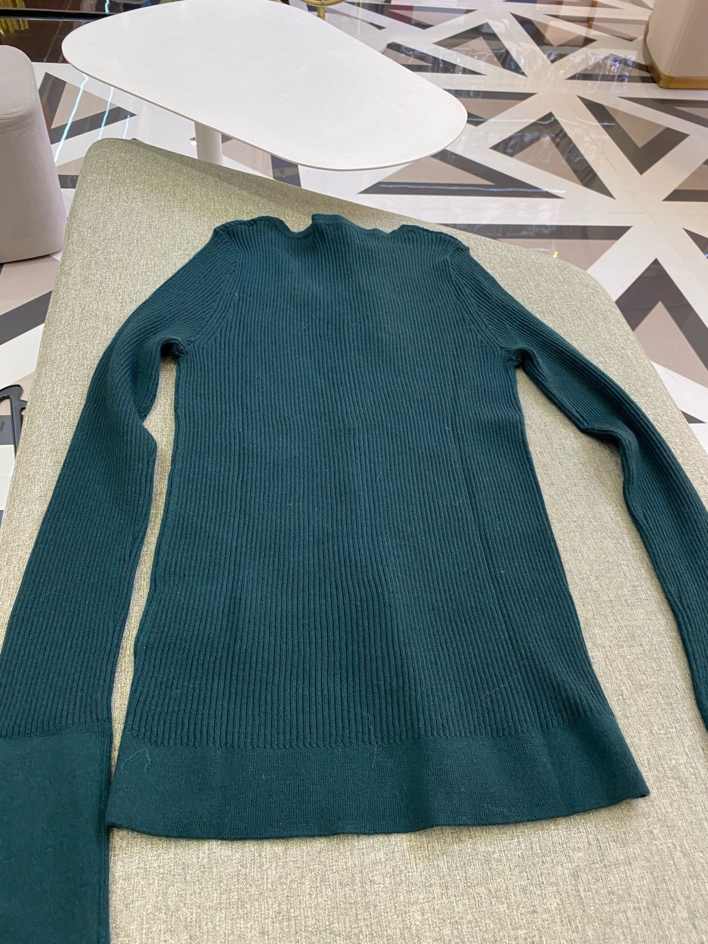 icicle之禾 Green Sweater