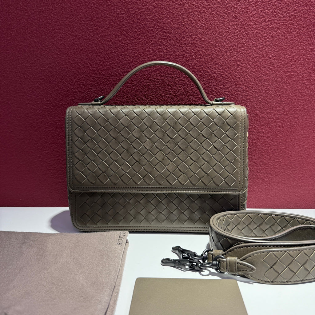 Bottega Veneta Brown Messenger Bag