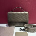 Bottega Veneta Brown Messenger Bag