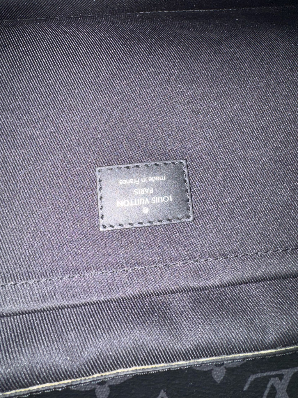 Louis Vuitton Black Messenger Bag