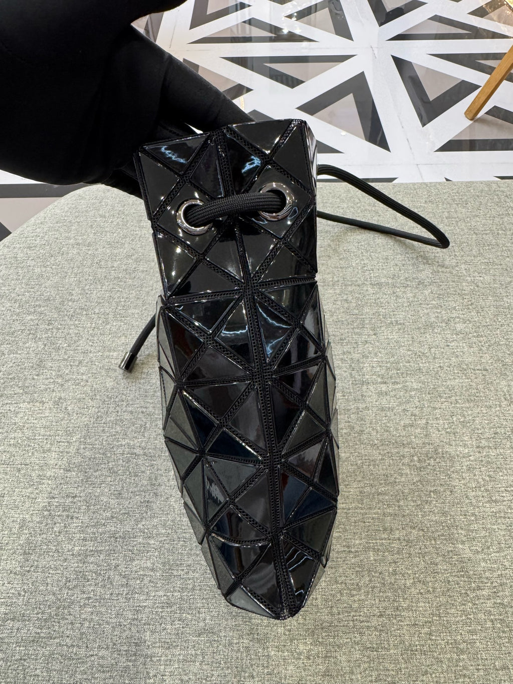 Issey Miyake Black Bucket & Drawstring Bag