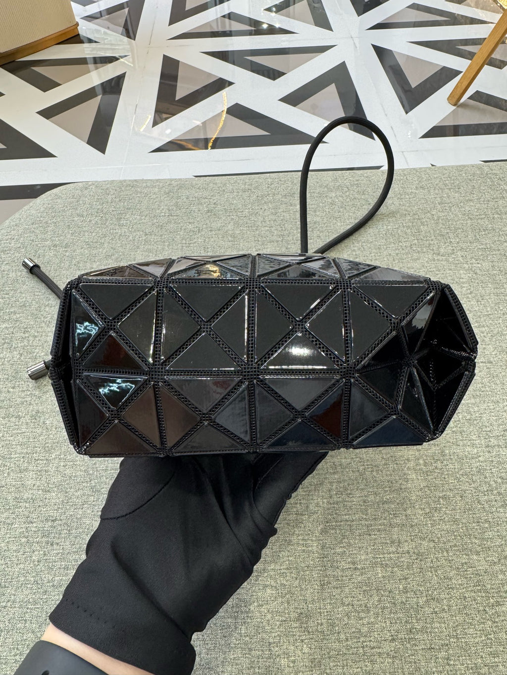 Issey Miyake Black Bucket & Drawstring Bag