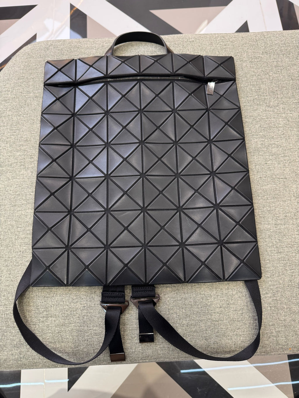 Issey Miyake Black Backpack
