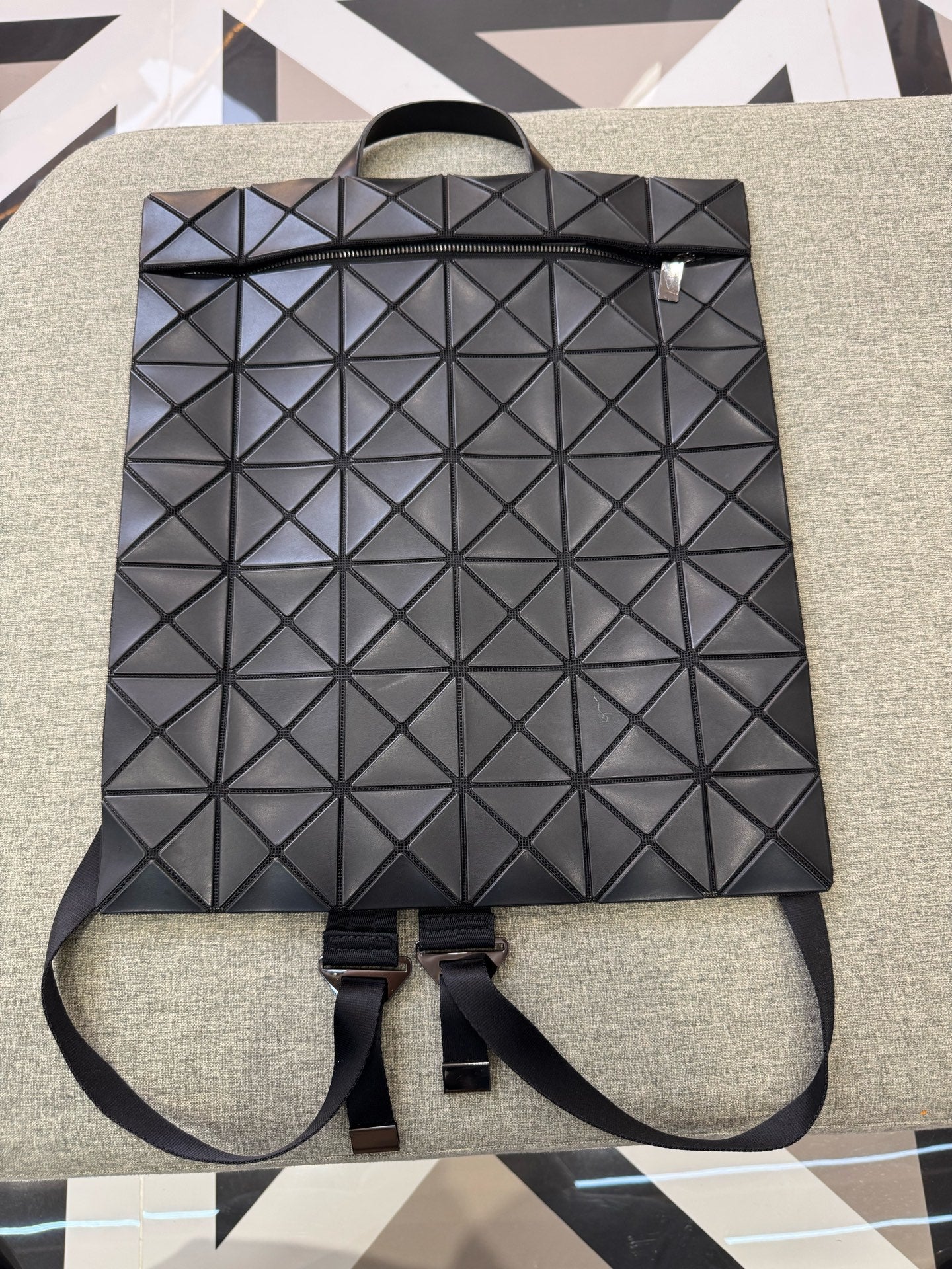 Issey Miyake Black Backpack