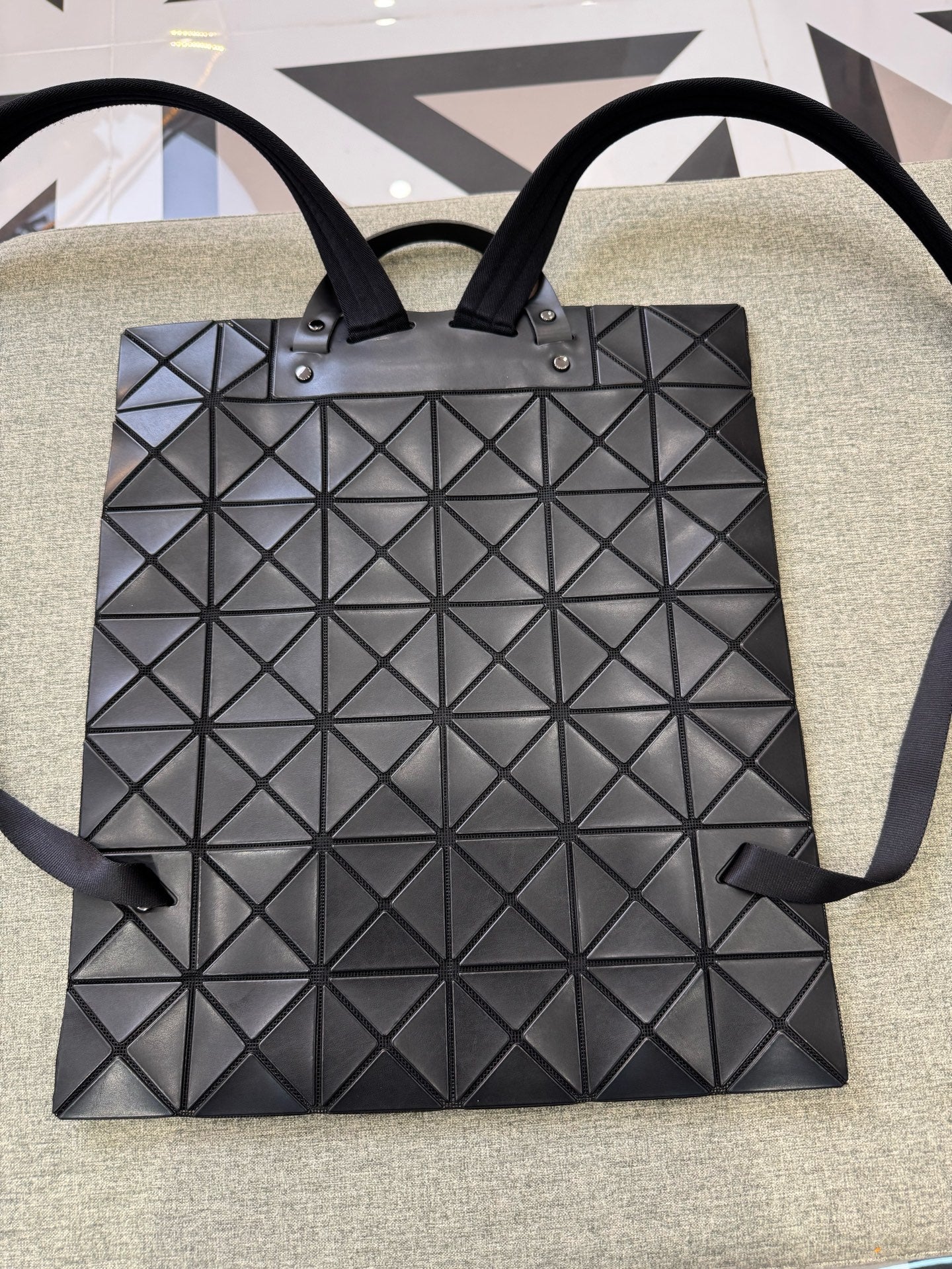 Issey Miyake Black Backpack